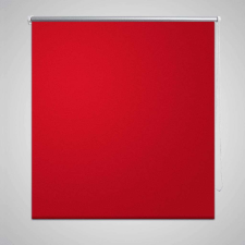 vidaXL Gördülő Sötétítő Roló 40 x 100 cm Piros lakástextília