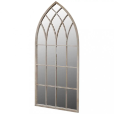 vidaXL Gótikus íves kerti tükör kültéri/beltéri használatra 50x115cm kerti dekoráció
