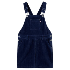 vidaXL Gyerek overall ruha Corduroy Navy 116