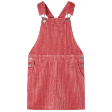 vidaXL Gyerek overall ruha Corduroy rózsaszín 128 lányka ruha