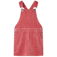 vidaXL Gyerek overall ruha Corduroy rózsaszín 128 lányka ruha