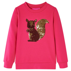 vidaXL Gyerek pulóver Bright Rose 92