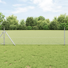 vidaXL Hatszögű Kerítés 0.4x50 m Galvanizált Acél építőanyag