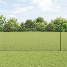 vidaXL Hegesztett Drótfal 22 U Oszloppal Szürke 1.4x25 m Acél építőanyag