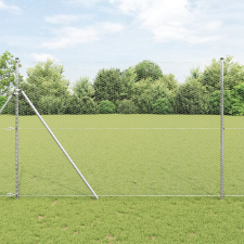 vidaXL Hexagon Kerítés 1.5x100 m Galvanizált Acél építőanyag