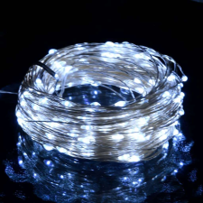 vidaXL Hideg fehér fényű led-szalag 300 led-el 30 m karácsonyfa izzósor