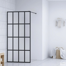 vidaXL homályosított edzett üveg zuhanyfal 118 x 190 cm kád, zuhanykabin