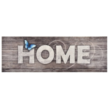 vidaXL „Home” feliratú, mosható konyhai szőnyeg 45 x 150 cm lakástextília