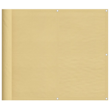 vidaXL homokszínű 100% oxford poliészter erkélyparaván 90 x 600 cm (4000031) kerti bútor