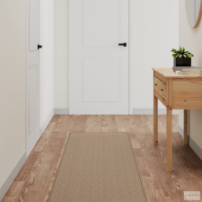 vidaXL Homokszínű szizálhatású futószőnyeg 50 x 200 cm lakástextília
