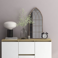 vidaXL Homokszínű tükör beltéri használatra 70 x 30 cm bútor