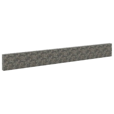 vidaXL horganyzott acél gabion fal fedéllel 900 x 30 x 100 cm építőanyag