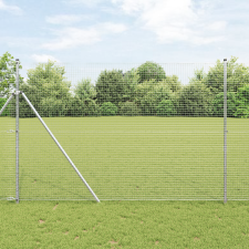 vidaXL Huzalkerítés 1.6x10 m Horganyzott Acél építőanyag