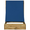 vidaXL impregnált fenyőfa homokozó tetővel 160 x 100 x 133 cm (3059957)
