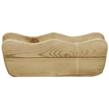 vidaXL impregnált fenyőfa kerti magaságyás 50 x 18 x 18 cm (49107) kerti tárolás