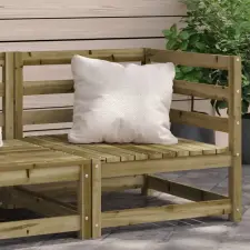 vidaXL Impregnált fenyőfa kerti sarokkanapé 70 x 70 x 67 cm kerti bútor