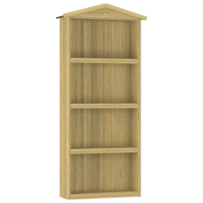 vidaXL Impregnált fenyőfa kerti szerszámoskamra 89 x 33 x 222 cm kerti tárolás