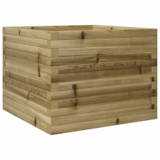 vidaXL impregnált fenyőfa kerti virágláda 60x60x46 cm kerti tárolás