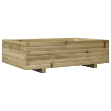 vidaXL impregnált fenyőfa kerti virágláda 90x60x26,5 cm kerti tárolás