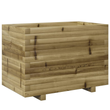 vidaXL impregnált fenyőfa kerti virágtartó 70 x 40 x 49,5 cm kerti tárolás
