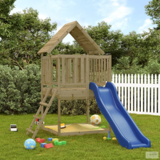 vidaXL Impregnált fenyőfa kültéri játszószett játszótér