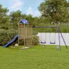 vidaXL Impregnált fenyőfa kültéri játszószett