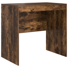 vidaXL Íróasztal Füstölt tölgy 80x50x76 cm Összeszerelendő fa (869430) íróasztal