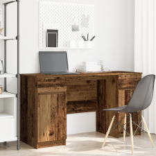 vidaXL Íróasztal Régi Fa 140x49x76 cm Mérnöki Fa íróasztal
