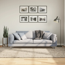 vidaXL Istan bézs hosszú szálú fényes szőnyeg 160 x 230 cm lakástextília
