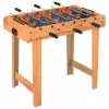 vidaXL Juharszínű mini csocsóasztal 69 x 37 x 62 cm