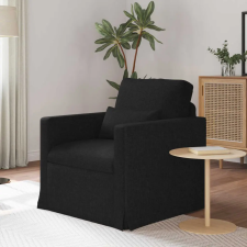vidaXL Kanapé Fekete 78 x 78 x 80 cm szövet bútor