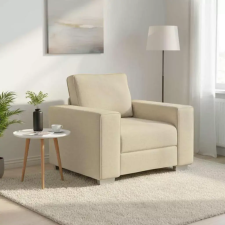  vidaXL Kanapé Krém 100 x 80 x 82 cm szövet bútor
