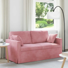 vidaXL Kanapé Rózsaszín 158 x 78 x 80 cm Bársony bútor