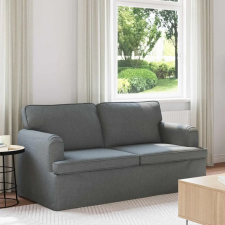 vidaXL Kanapé Sötétszürke 162 x 80 x 85 cm szövet bútor