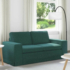 vidaXL Kanapé Sötétzöld 182 x 80 x 82 cm szövet bútor