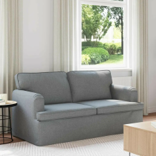 vidaXL Kanapé Világosszürke 162 x 80 x 85 cm szövet bútor