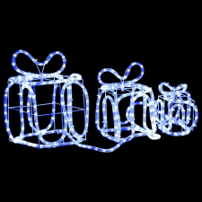 vidaXL Karácsonyi díszdobozok 180 led-del bel- és kültérre kültéri izzósor