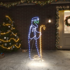 vidaXL Karácsonyi "pásztor és bárány" figura 168 LED-del karácsonyi dekoráció