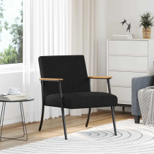 vidaXL karosszék Fekete 59 x 75 x 78 cm szövet bútor