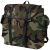 vidaXL katona stílusú hátizsák 40 L kamuflázs mintás