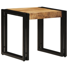 vidaXL Kávézóasztal 40x50x38 cm Tömör Rózsamangó Fa bútor