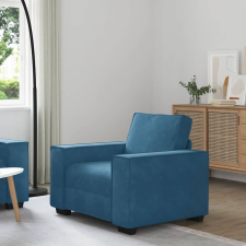vidaXL kék bársony kanapéfotel 59 cm bútor