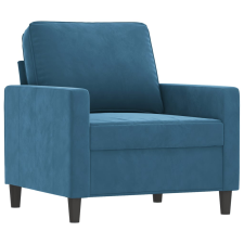 vidaXL kék bársony kanapéfotel 60 cm (359188) bútor