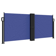 vidaXL kék behúzható oldalsó napellenző 100 x 1000 cm (4004686) kerti bútor