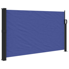 vidaXL kék behúzható oldalsó napellenző 120 x 500 cm (4004401) kerti bútor