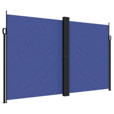 vidaXL kék behúzható oldalsó napellenző 200 x 600 cm (4004656) kerti bútor