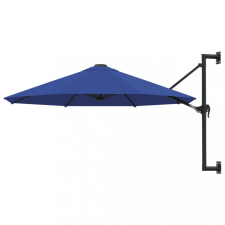 vidaXL kék falra szerelhető napernyő fémrúddal 300 cm kerti bútor