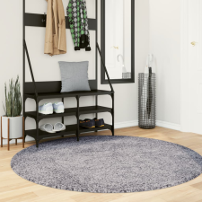 vidaXL kék hosszú szálú bozontos modern szőnyeg Ø 200 cm lakástextília