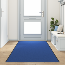 vidaXL Kék Mosható Mosdó lábtörlő 120x400 cm lakástextília