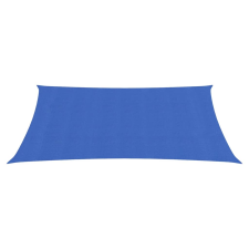 vidaXL kék négyszögletű HDPE napvitorla 160 g/m² 5x6 m kerti bútor
